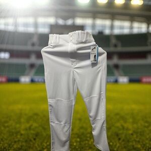 Champro open bottom baseball pants white